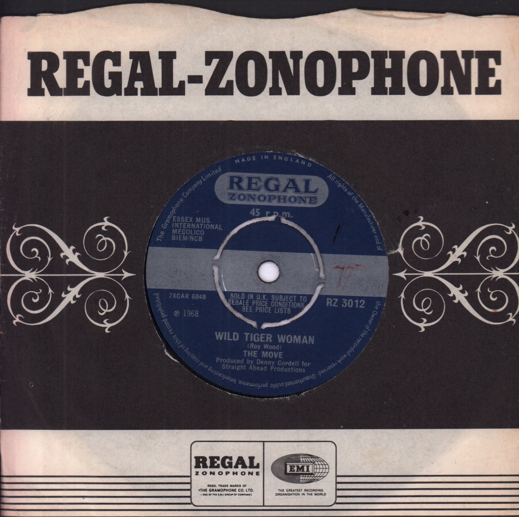Move - Wild Tiger Woman - 7 Inch
