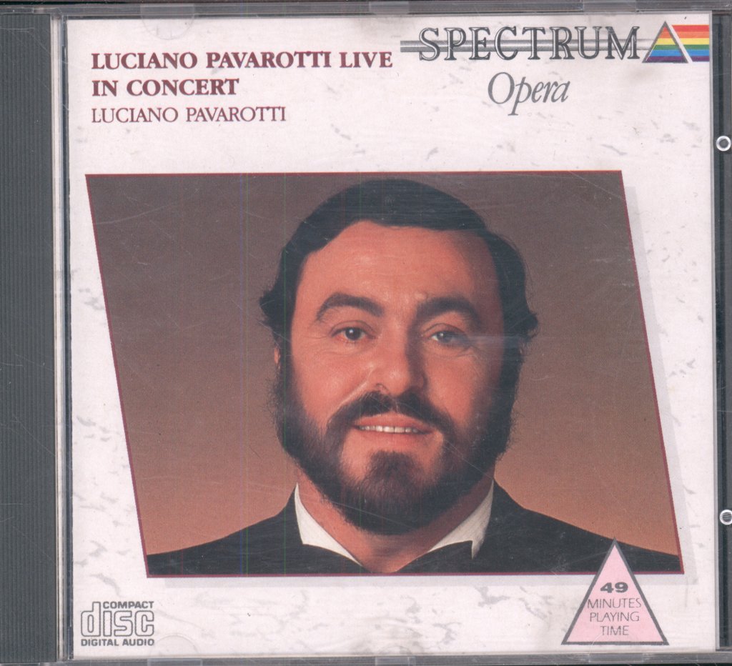 Luciano Pavarotti - Luciano Pavarotti Live In Concert - Cd