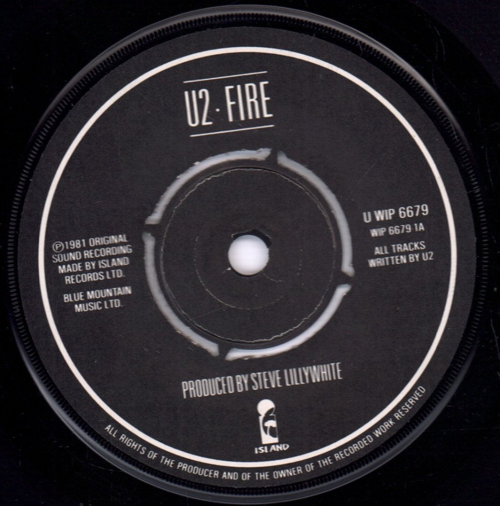 U2 - Fire - Double 7 Inch