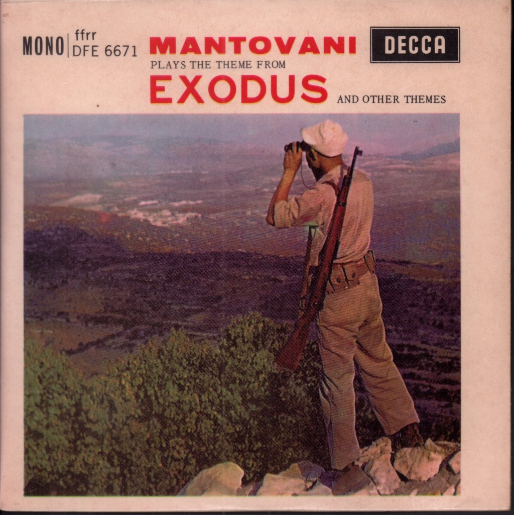 Mantovani - Plays The Theme From Exodus And Other Themes - 7 Inch