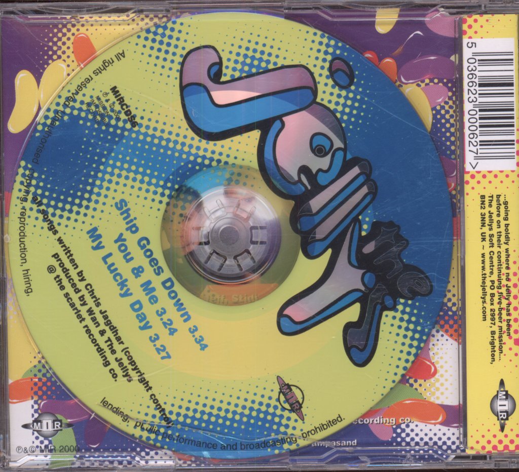 Jellys - Ship Goes Down - Cd