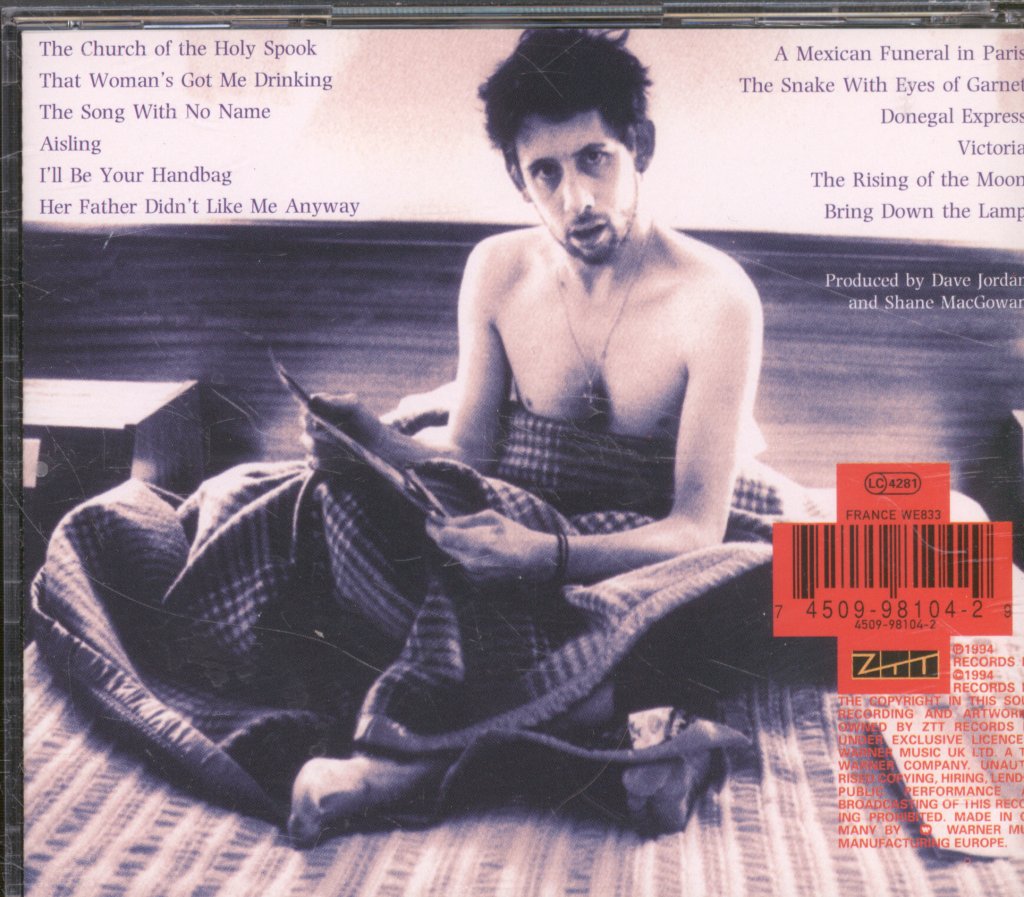 Shane Macgowan And The Popes - Snake - Cd