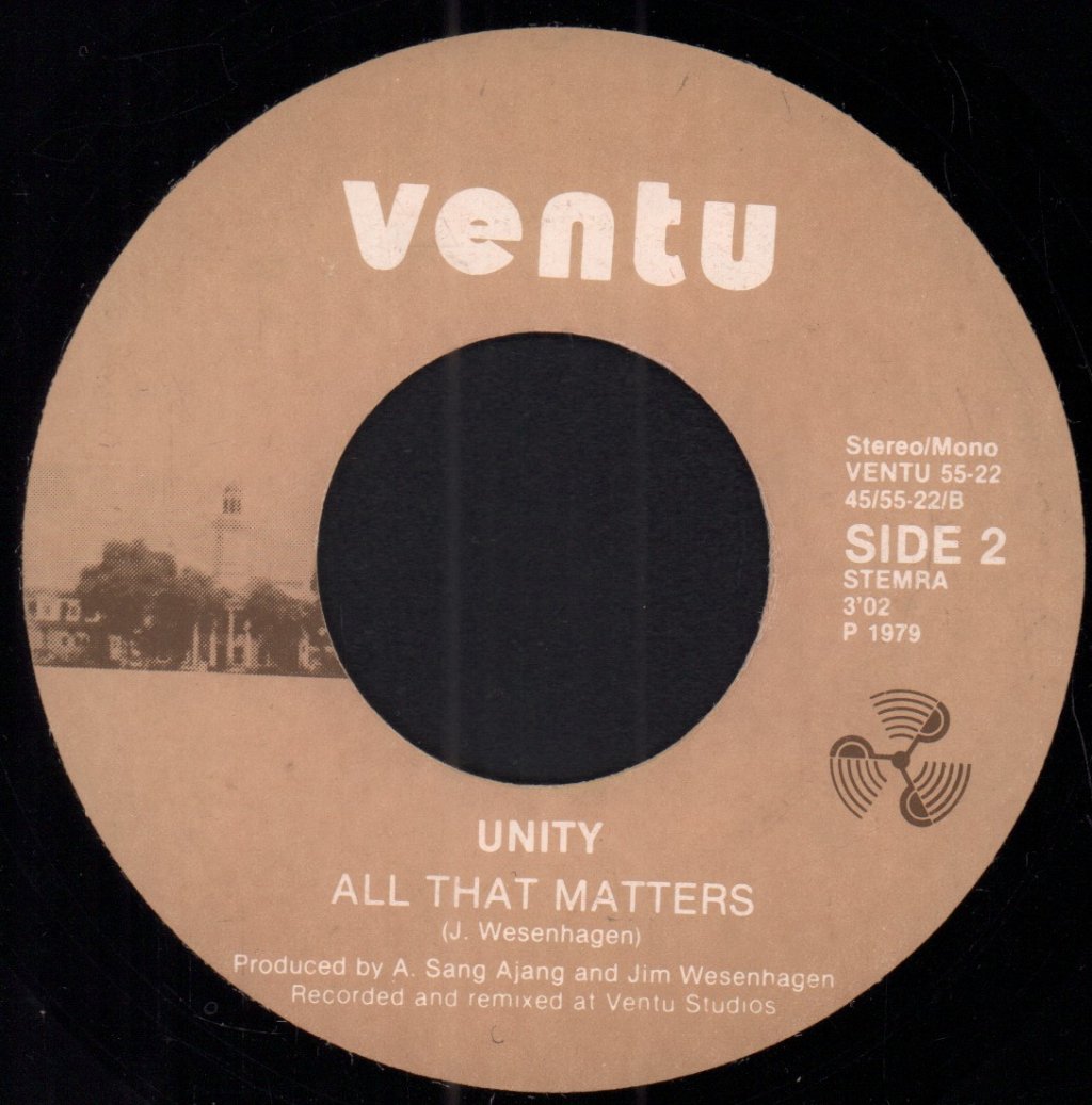 Unity - Let There Be Love - 7 Inch