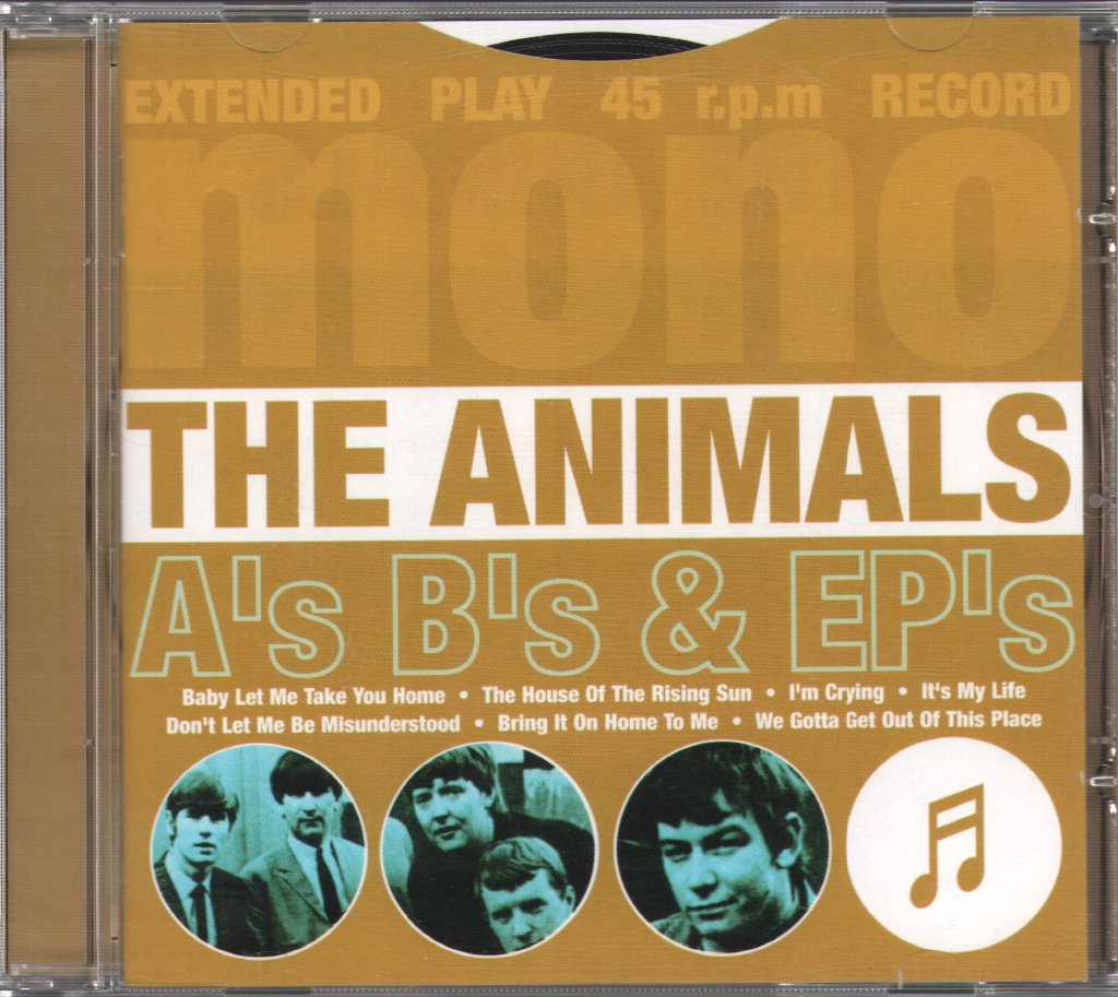 Animals - A's B's & EP's - Cd