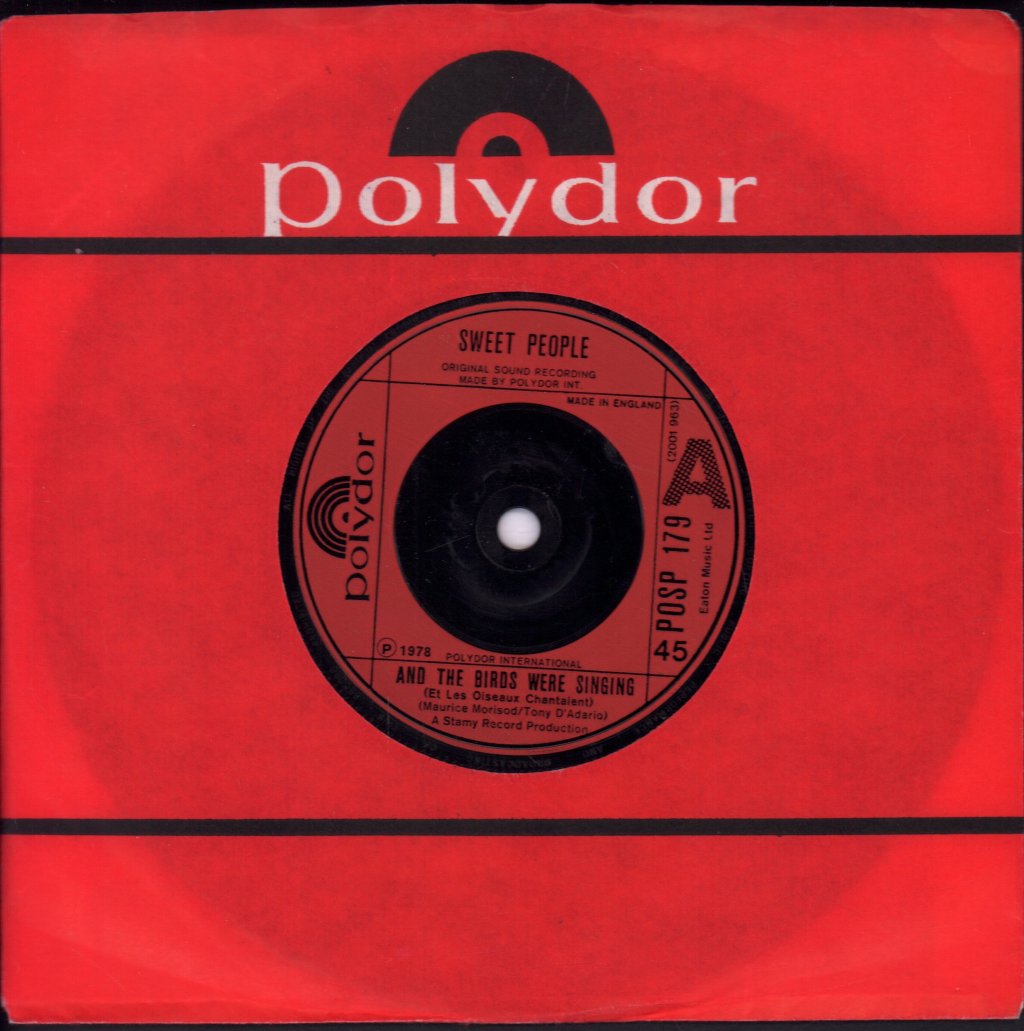 Sweet People - And The Birds Were Singing - 7 Inch