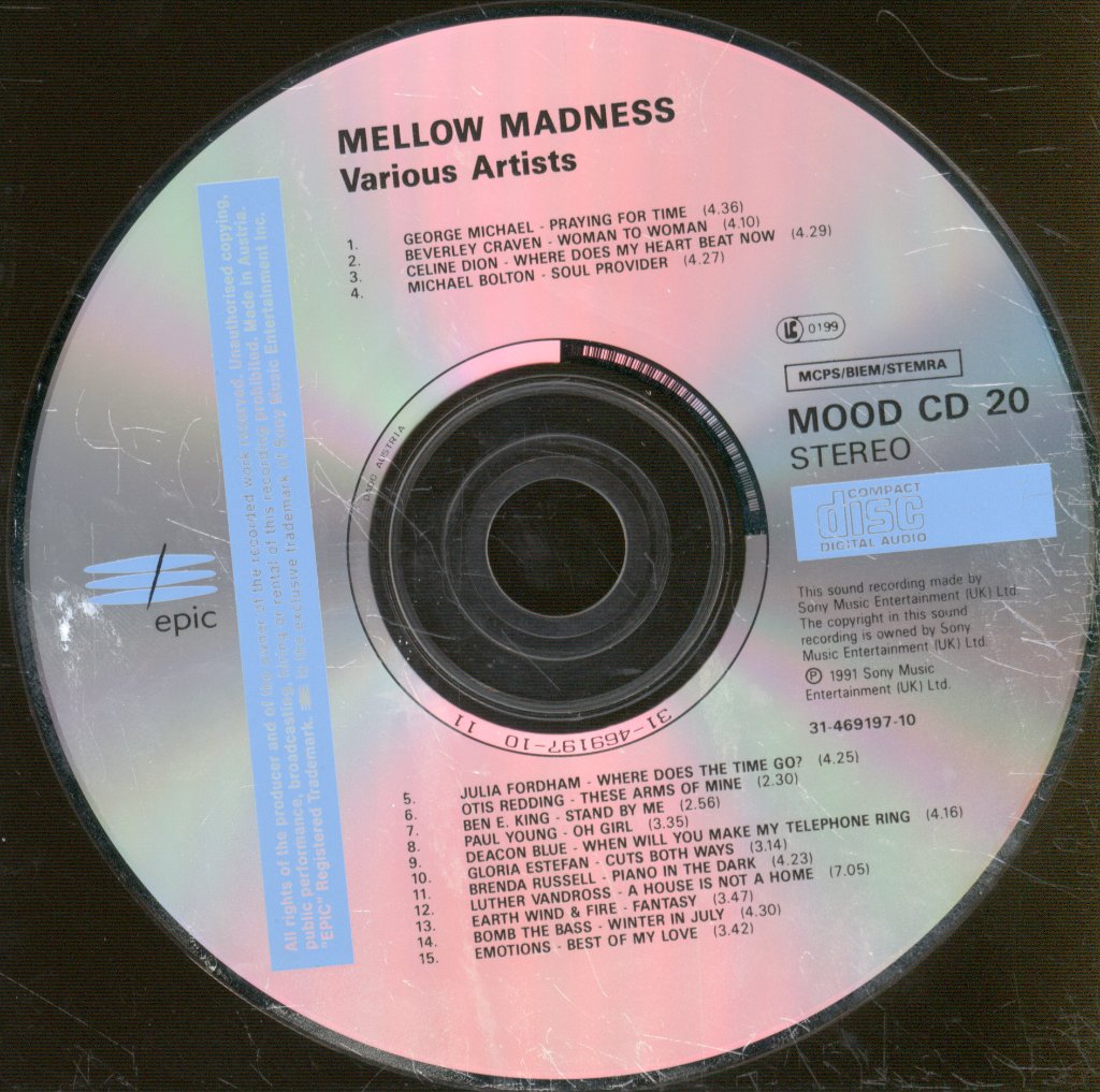 Various Artists - Mellow Madness - Cd