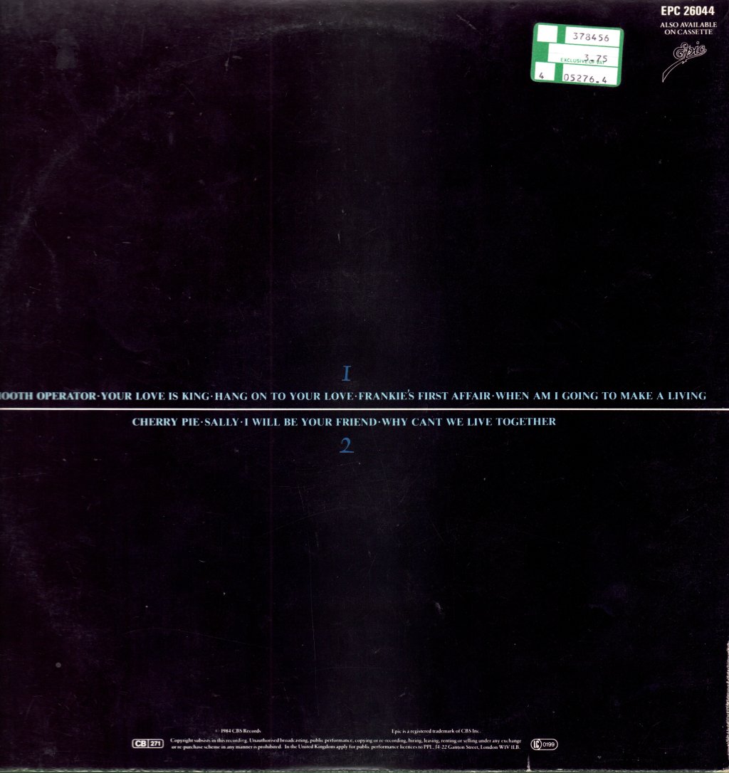 Sade - Diamond Life - Lp