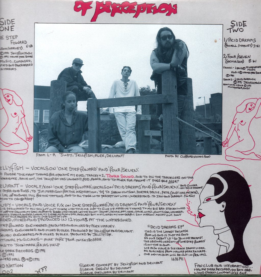 Of Perception - Acid Dreams E.P. - 12 Inch