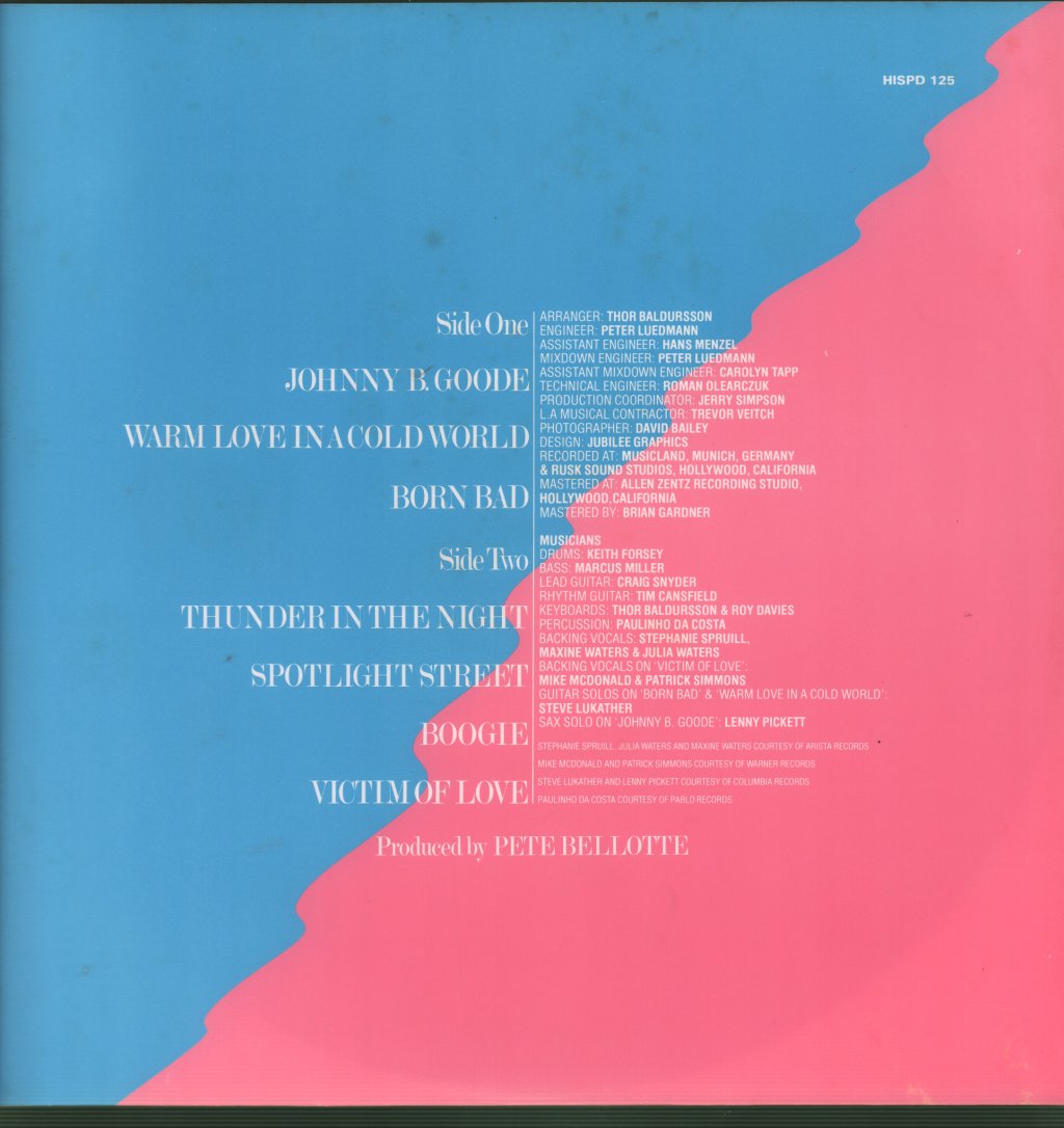 Elton John - Victim Of Love - Lp