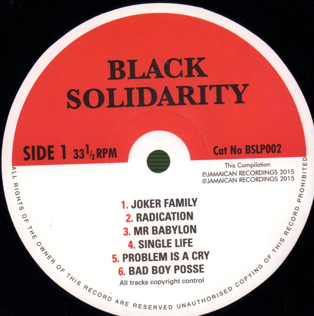 Robert Ffrench - Black Solidarity Presents Mr Babylon - Lp