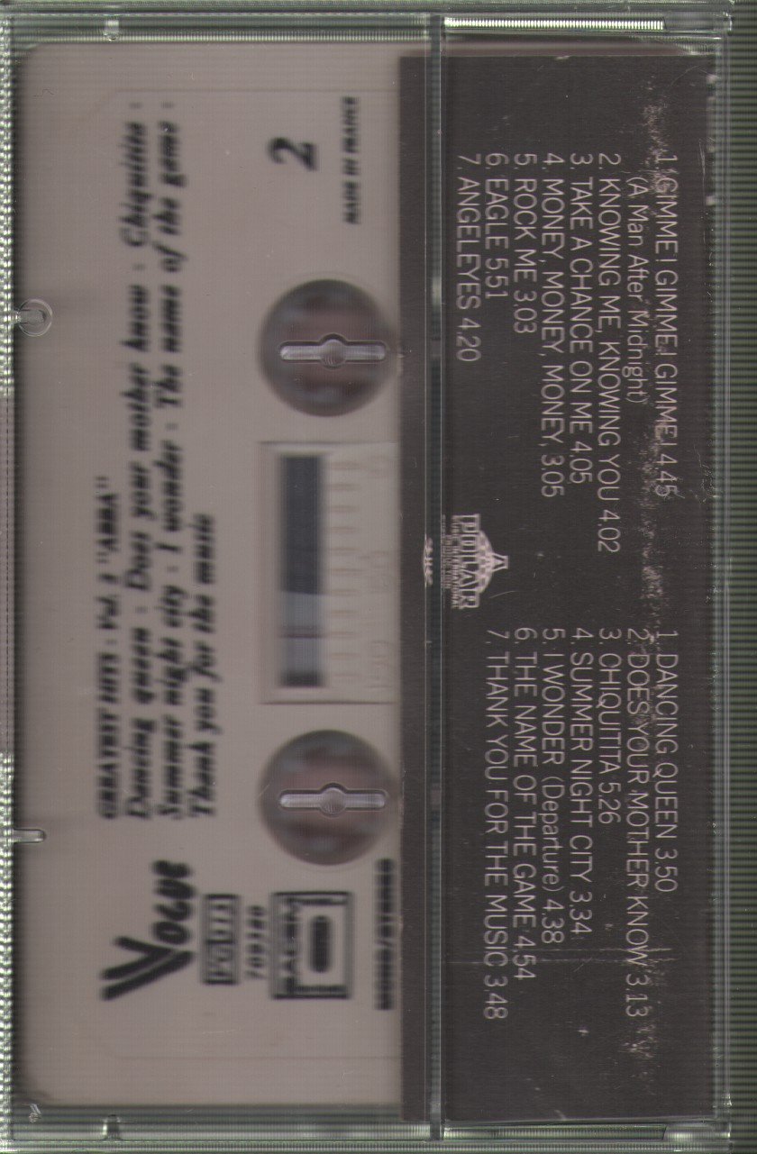 ABBA - Greatest Hits Vol. 2 - Cassette