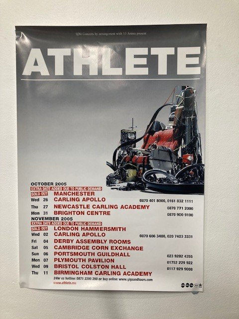 Athlete - Tourist - Poster