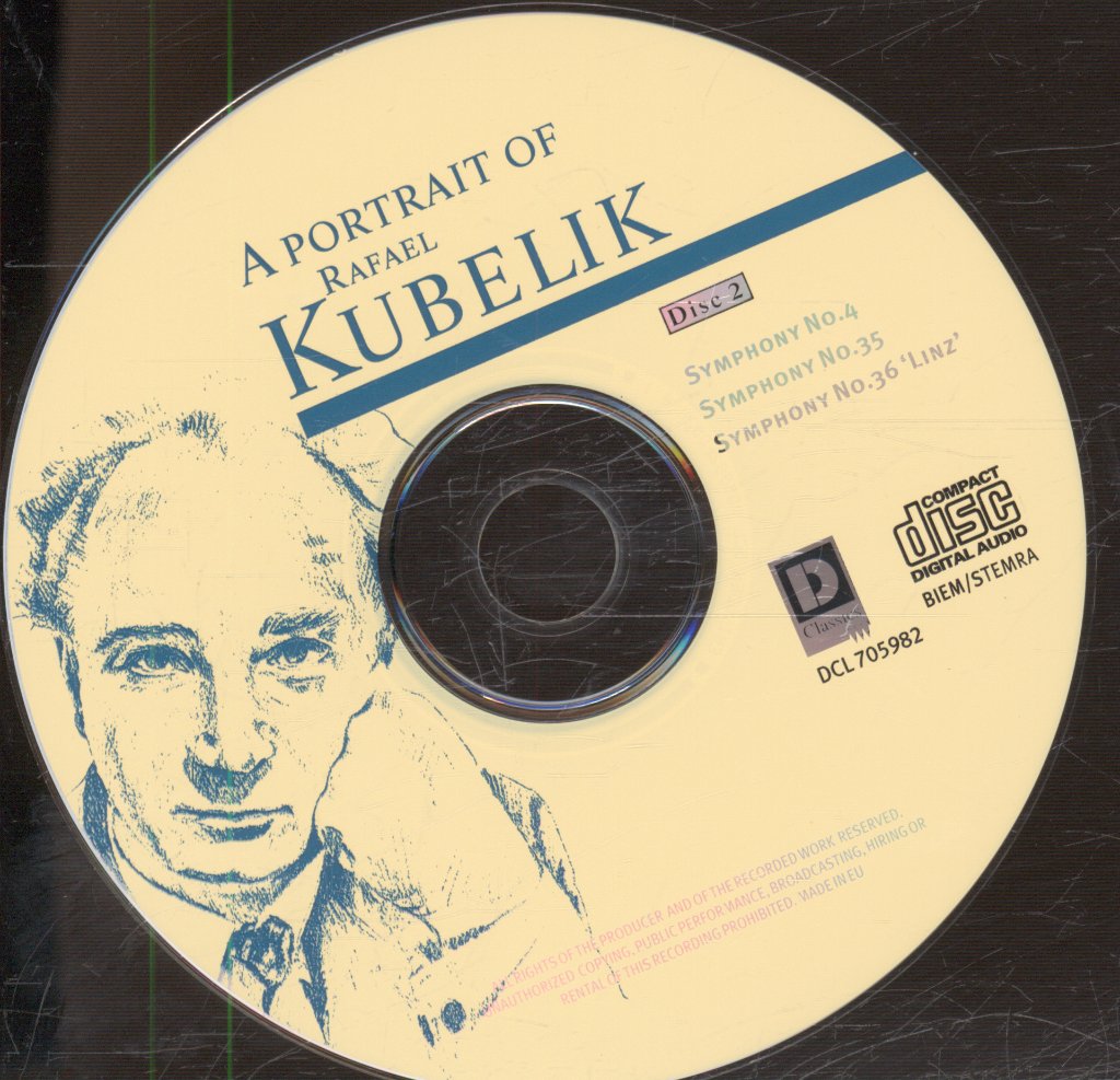 Rafael Kubelik - A Portrait Of Rafael Kubelik - Double Cd