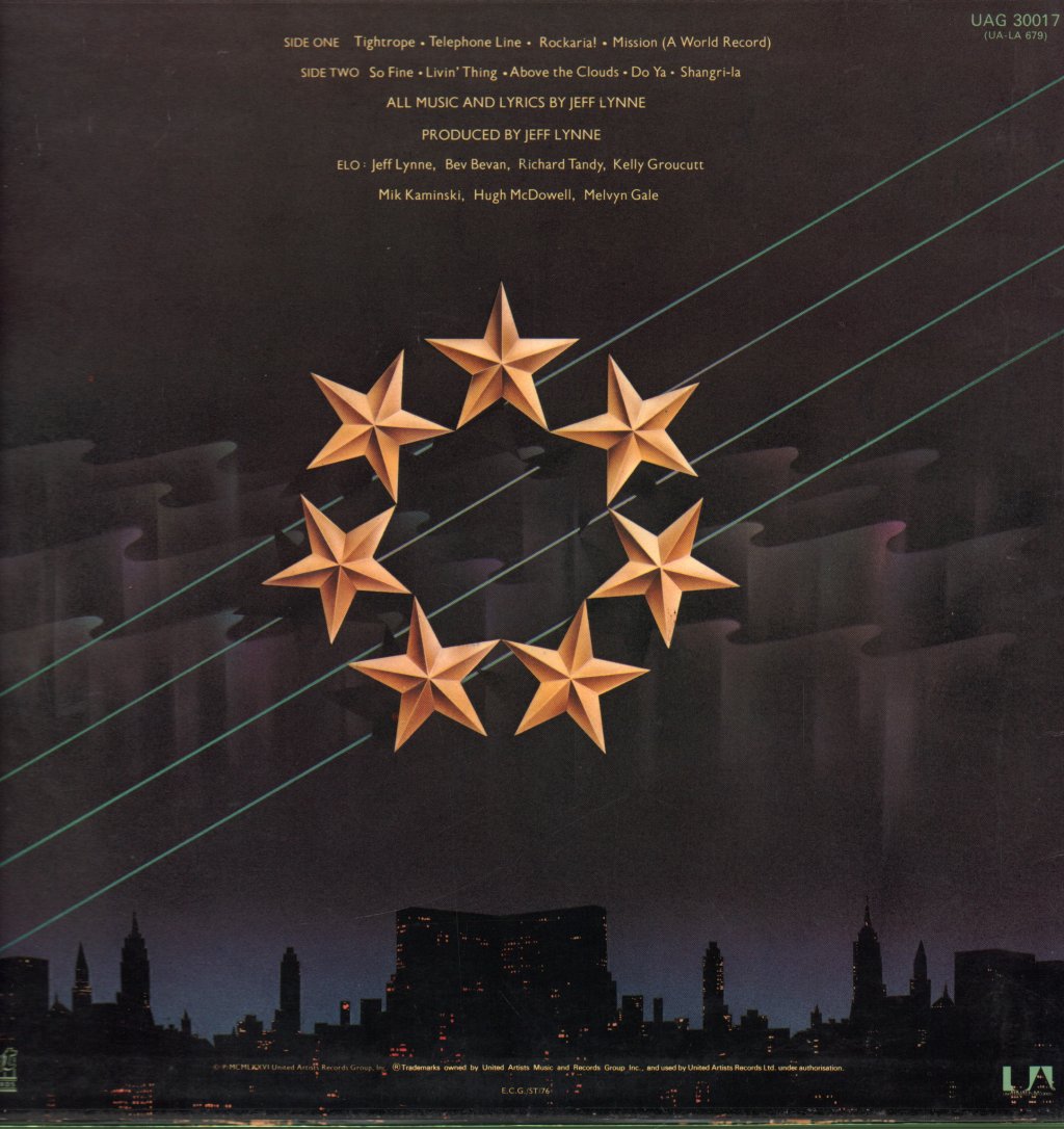 Electric Light Orchestra - A New World Record - Lp