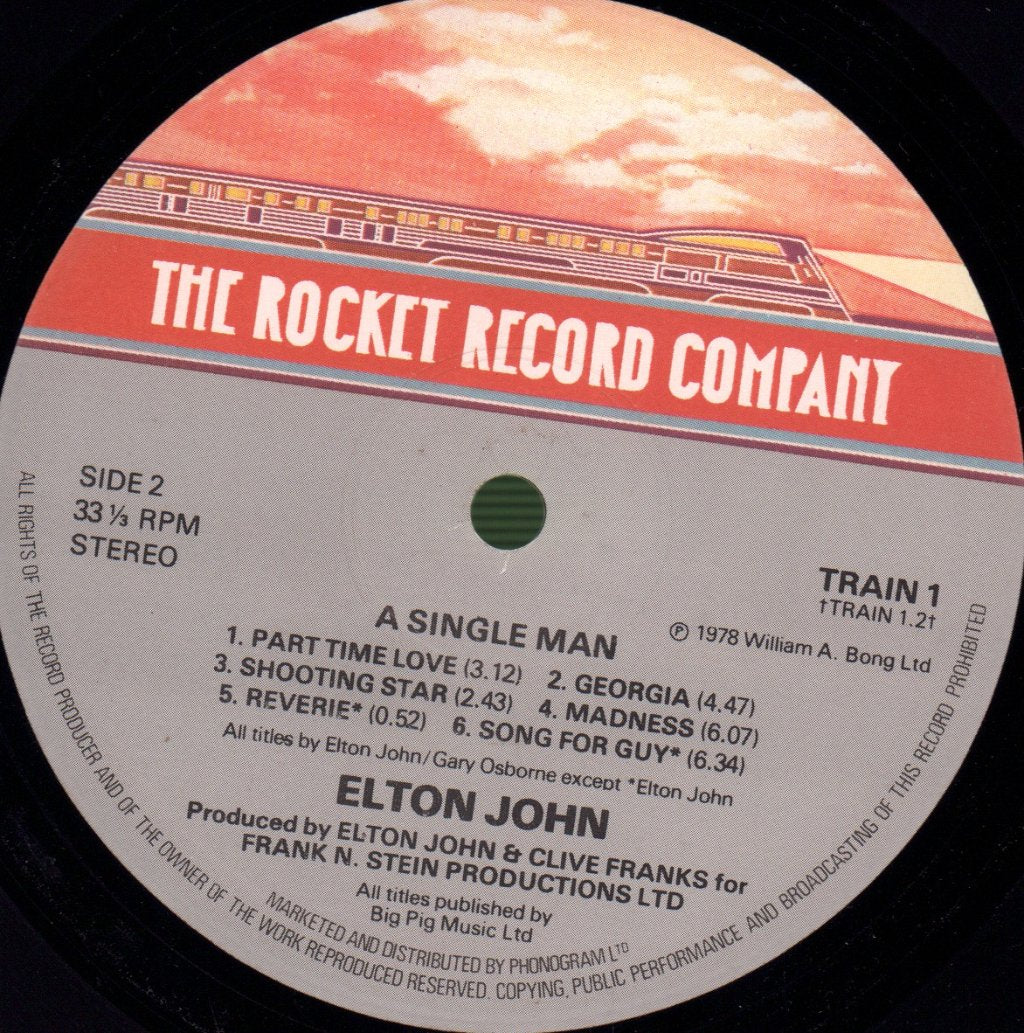 Elton John - A Single Man - Lp