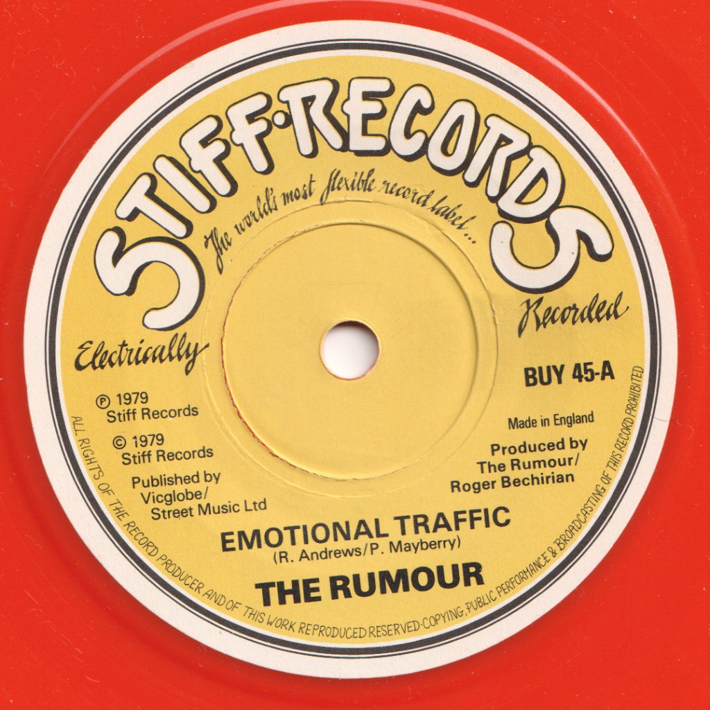Rumour (Graham Parker Group) - Emotional Traffic - 7 Inch