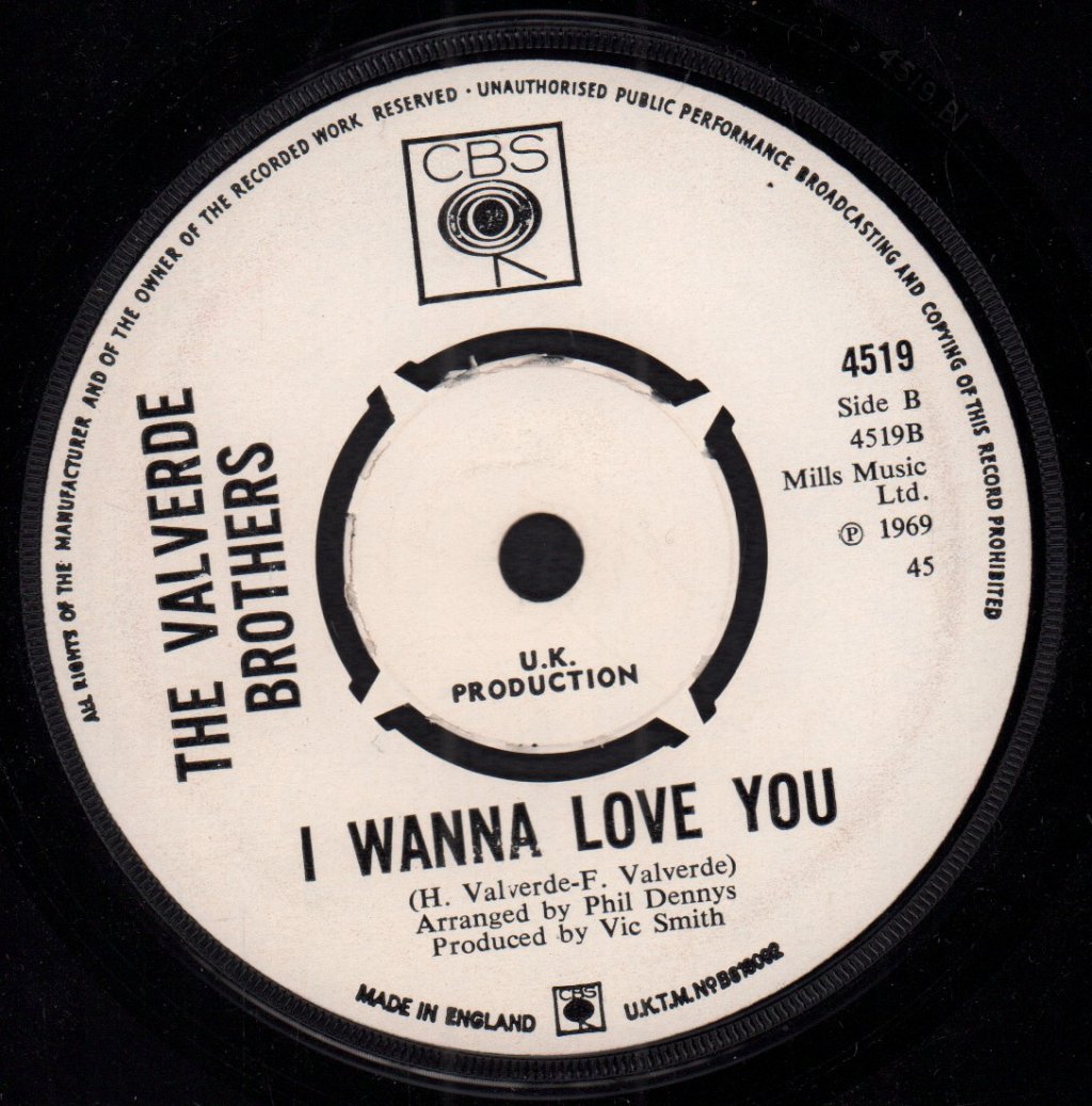 Valverde Brothers - River Of My Mind - 7 Inch