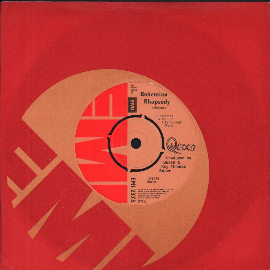 Queen - Bohemian Rhapsody - 7 Inch