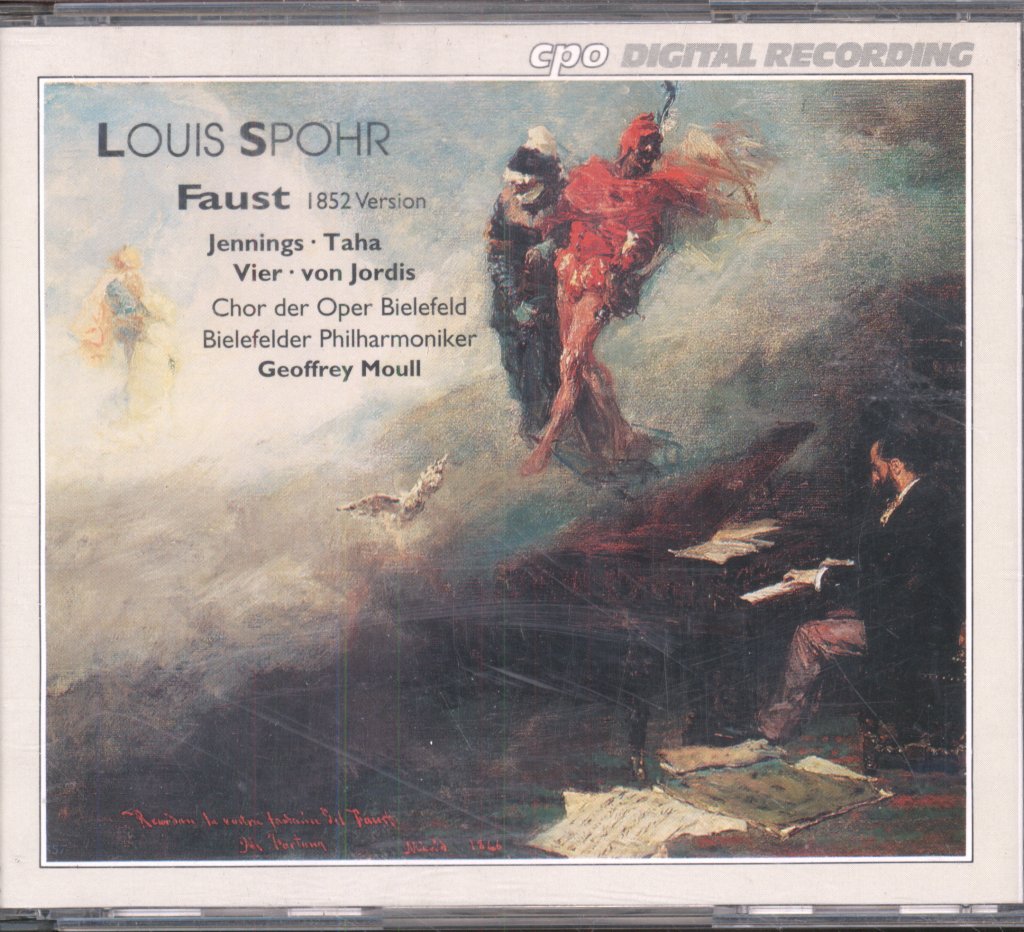Chor der Oper Bielefeld · Bielefelder Philharmoniker · Geoffrey Moull - Louis Spohr - Faust 1852 Version - Cd Set