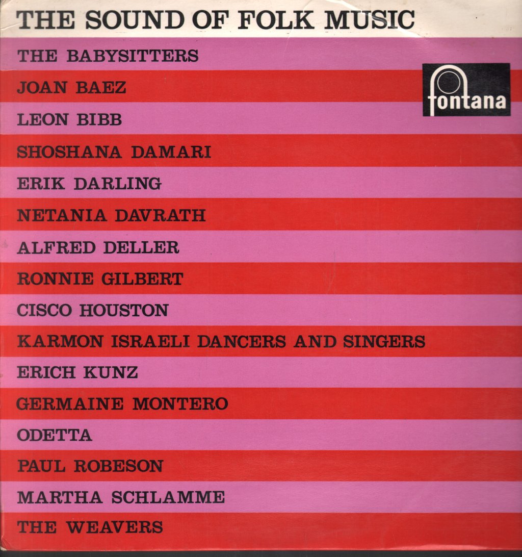 Various Artists - Sound Of Folk Music - Lp