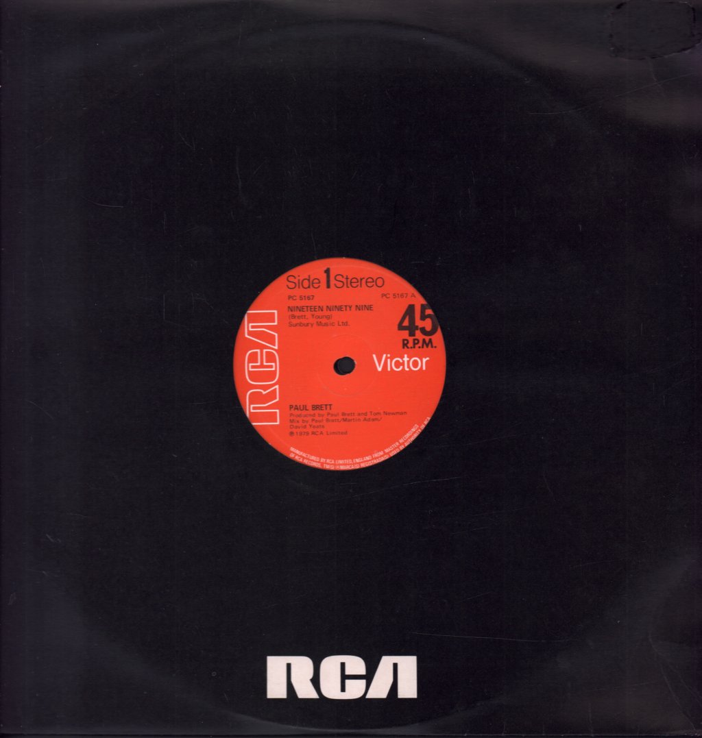 Paul Brett - Nineteen Ninety Nine - 12 Inch