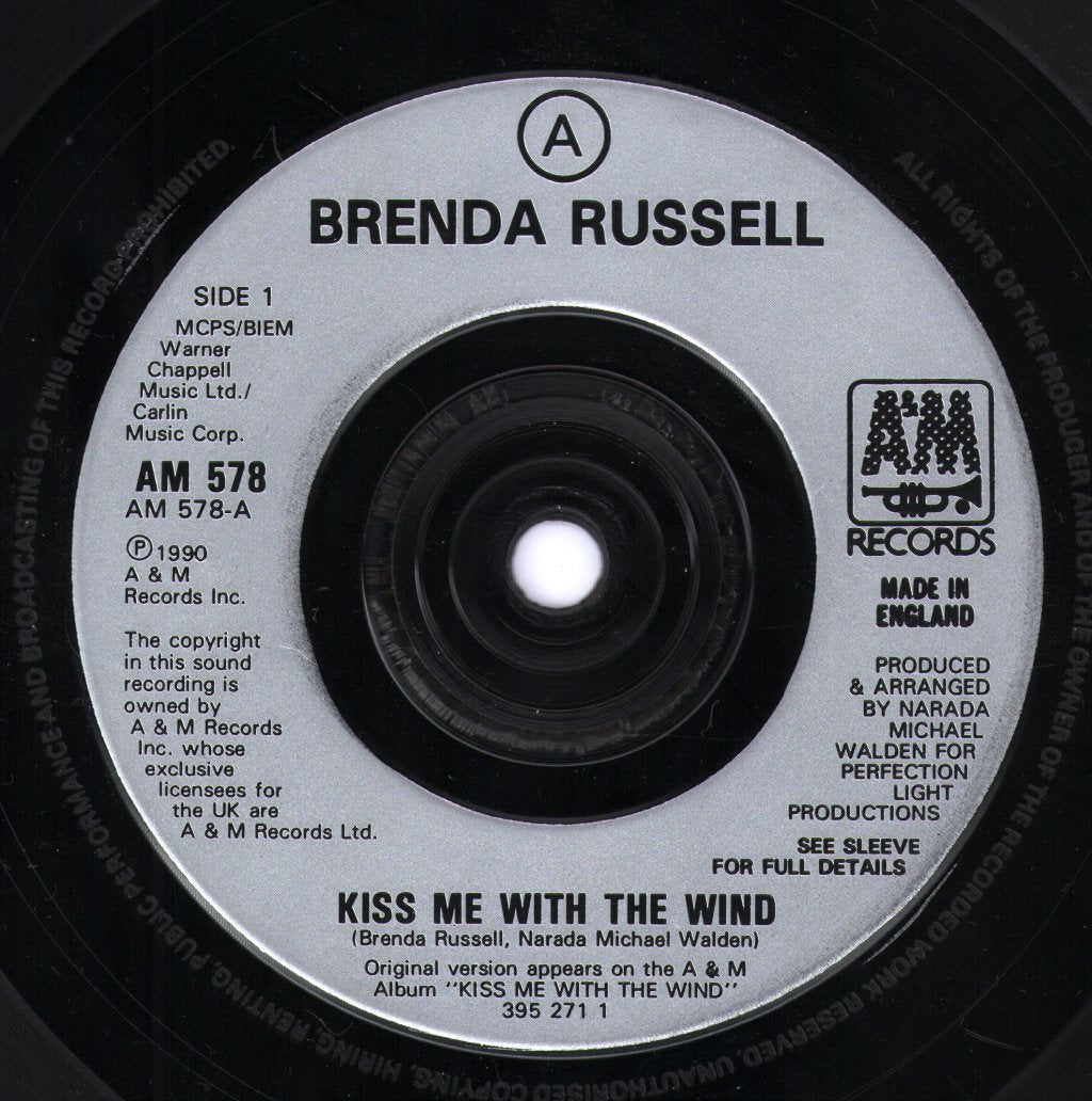 Brenda Russell - Kiss Me With The Wind - 7 Inch