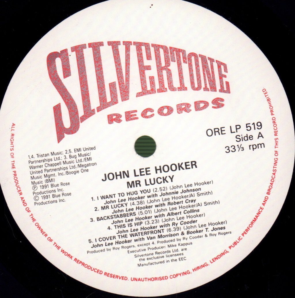 John Lee Hooker - Mr Lucky - Lp