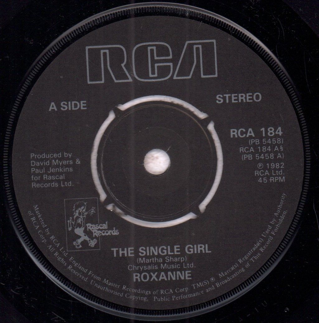 Roxanne (80'S Pop) - Single Girl - 7 Inch