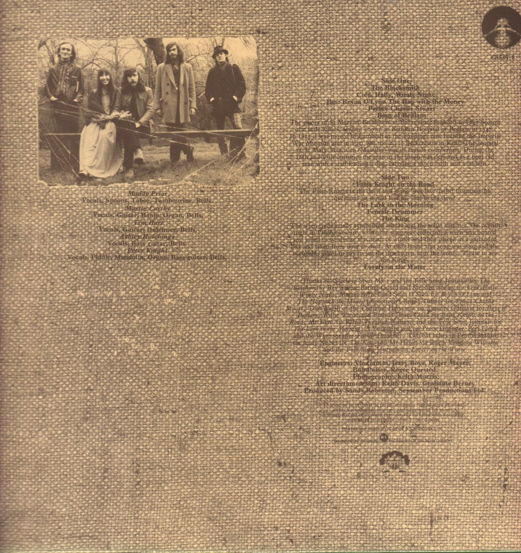 Steeleye Span - Please To See The King - Lp