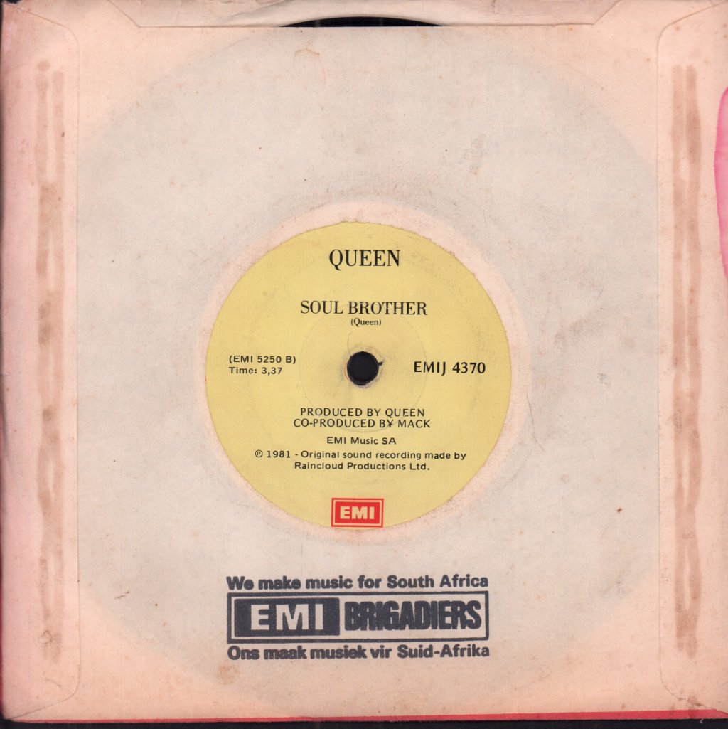 Queen And David Bowie - Under Pressure - 7 Inch