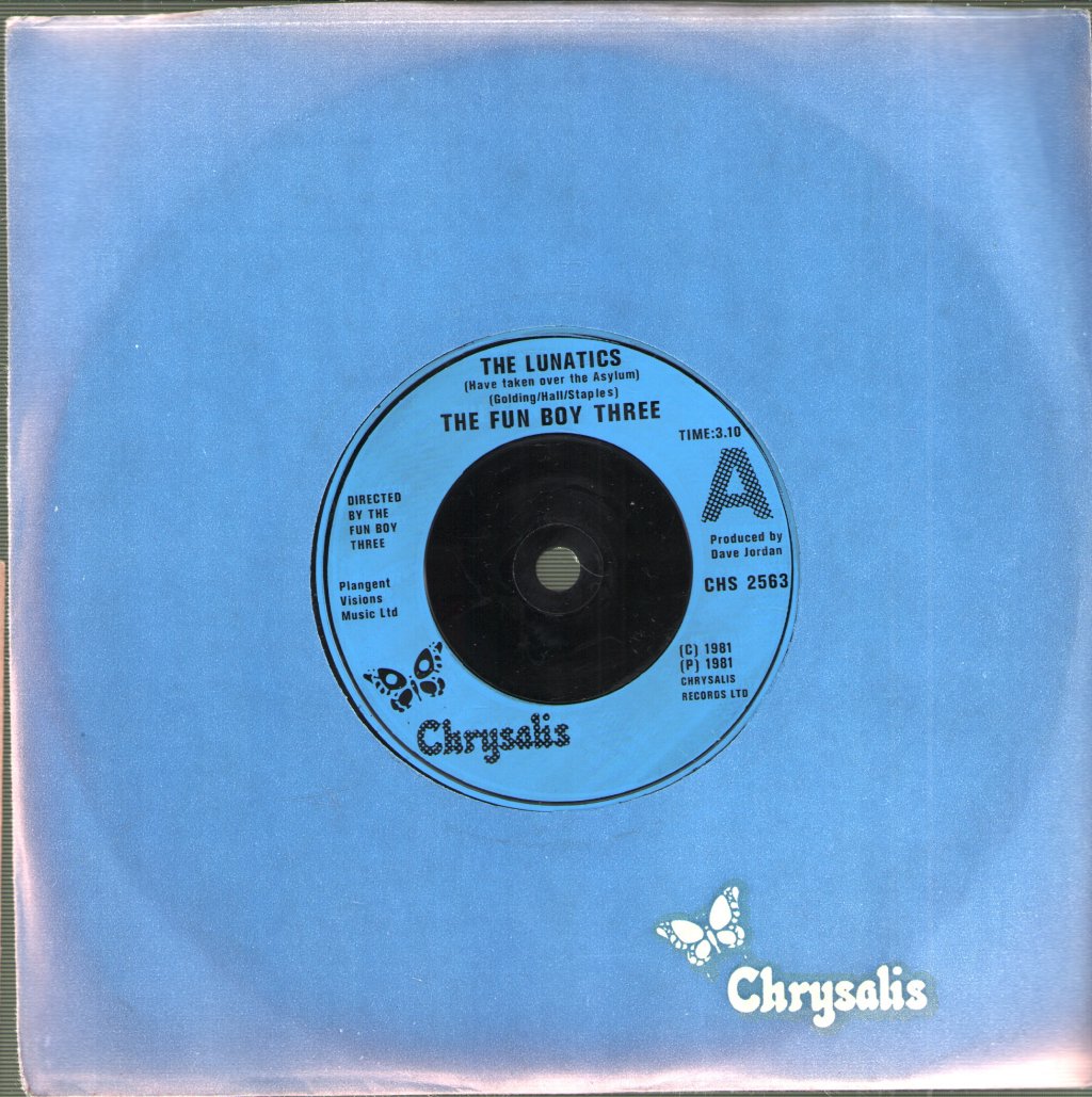 Fun Boy Three - Lunatics Have Taken Over The Asylum. - 7 Inch