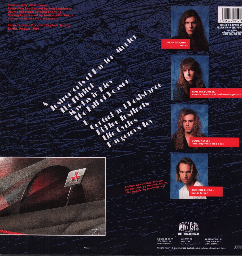 Watchtower - Control And Resistance - Lp