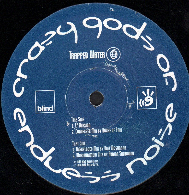 Crazy Gods Of Endless Noise - Trapped Water - 12 Inch