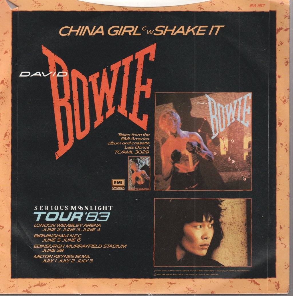 David Bowie - China Girl - 7 Inch