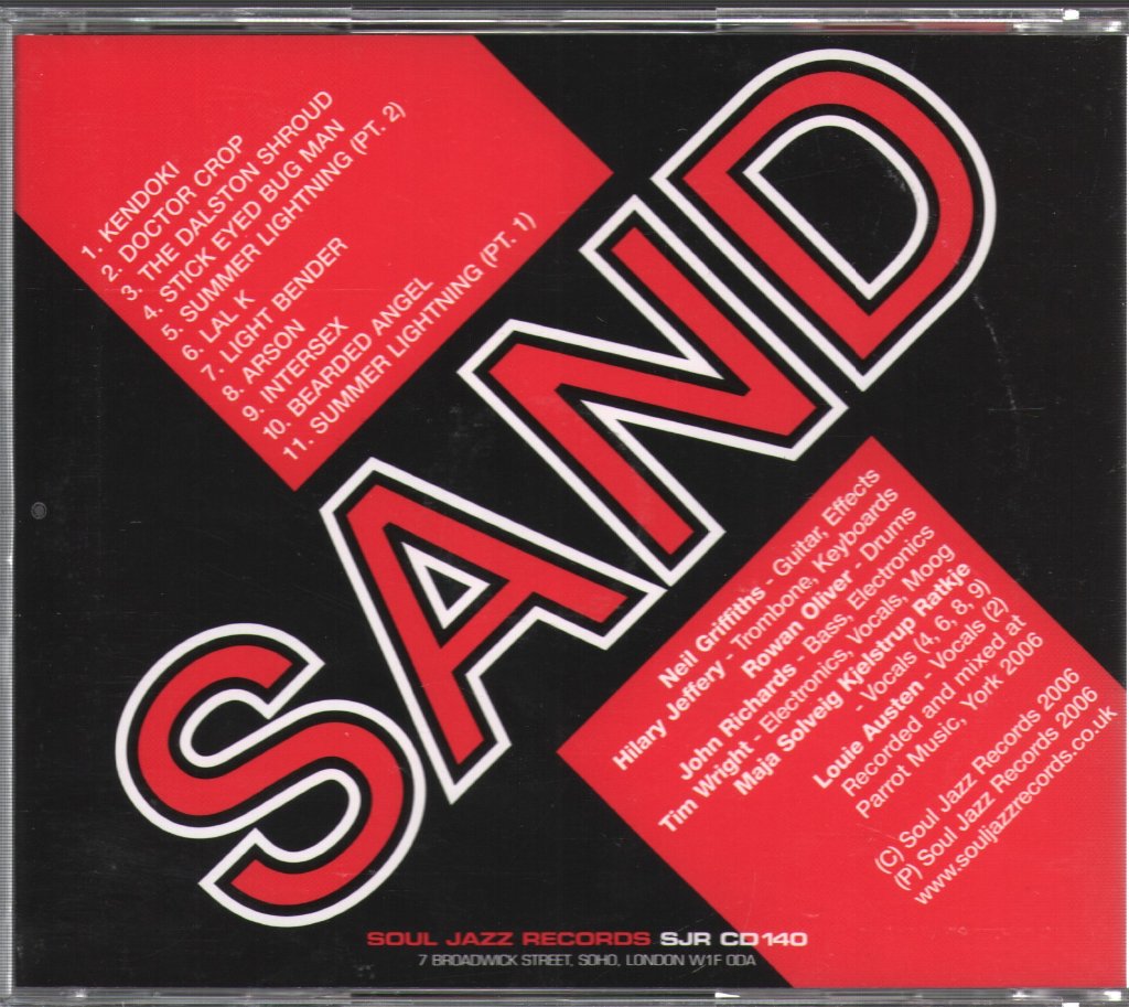 Sand - Dalston Shroud - Cd