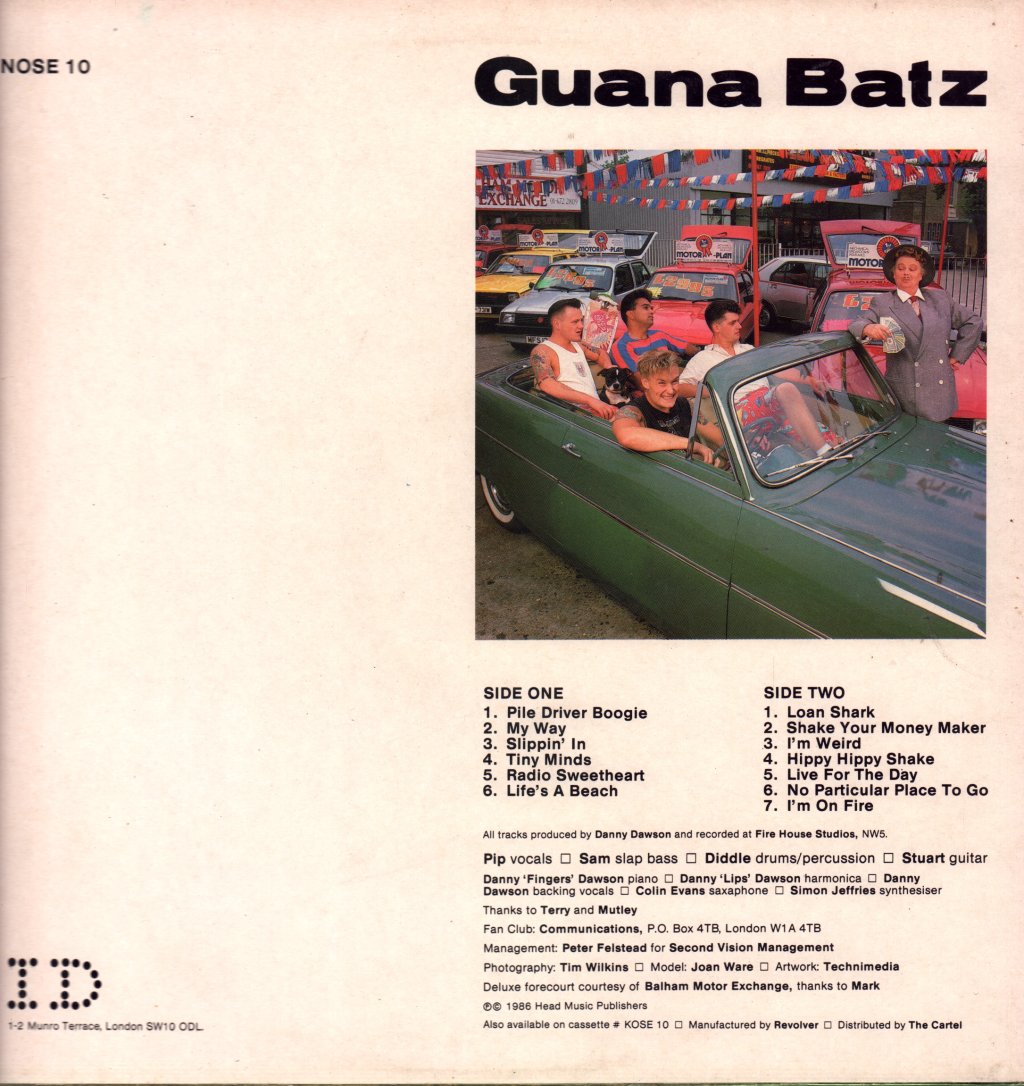 Guana Batz - Loan Sharks - Lp