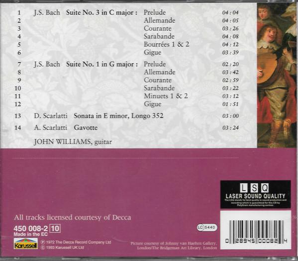 John Williams (Guitarist) - Plays Bach And Scarlatti - Cd
