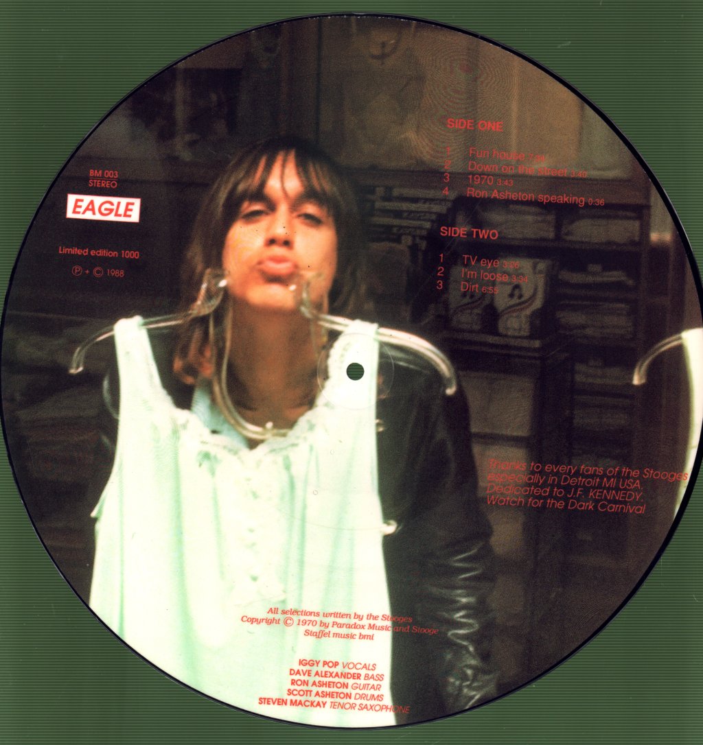 Stooges - Raw Mixes Volume 2 (1970) - Lp