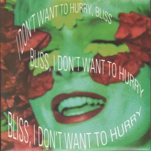Bliss (Late 80'S/90'S Group) - I Don't Want To Hurry - 7 Inch