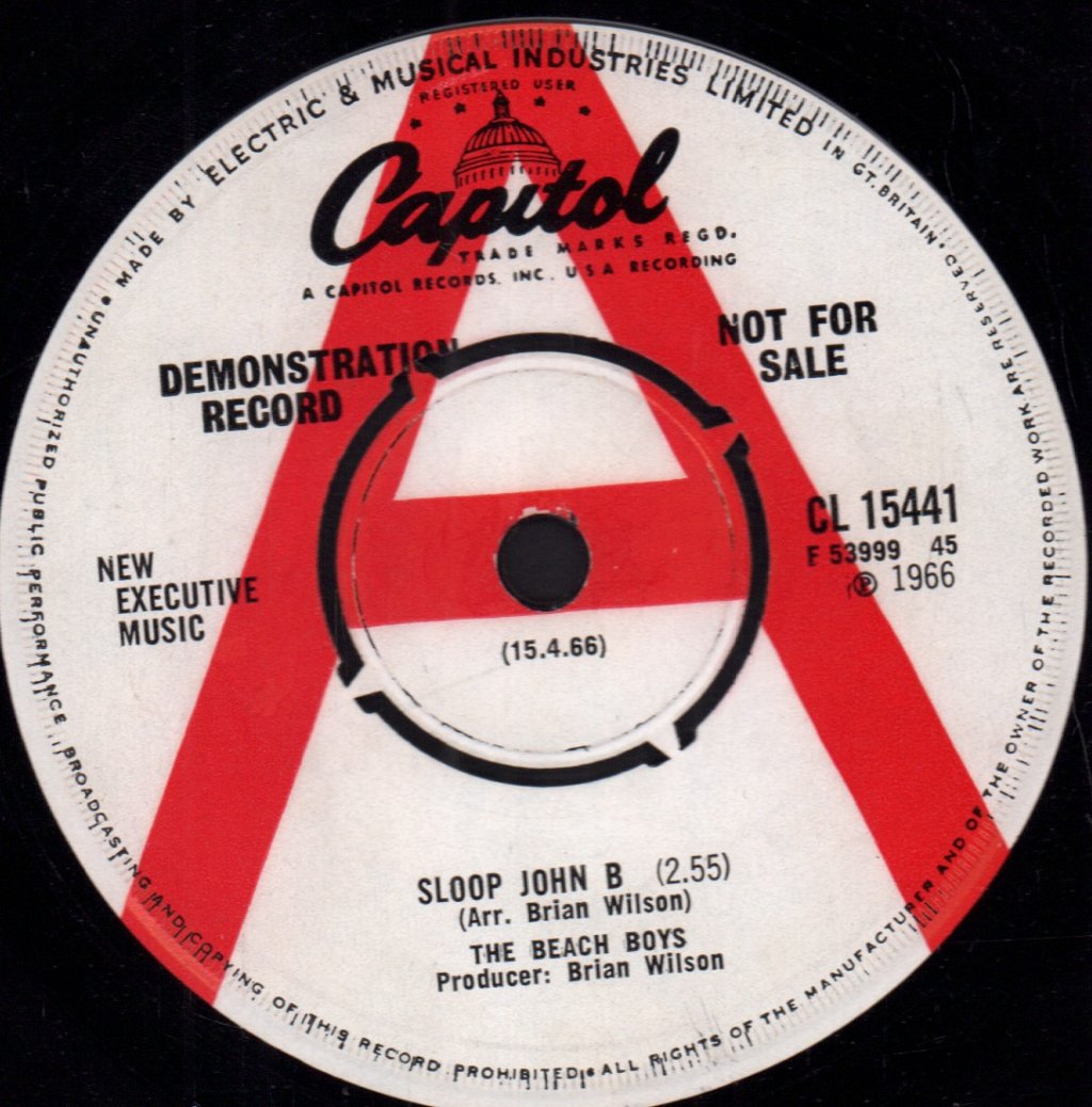 Beach Boys - Sloop John B - 7 Inch
