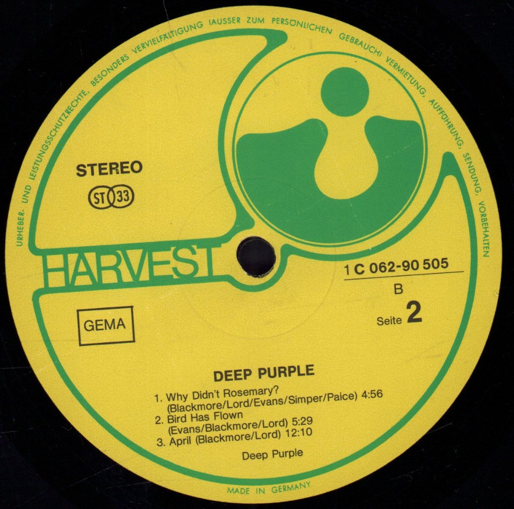 Deep Purple - Deep Purple - Lp