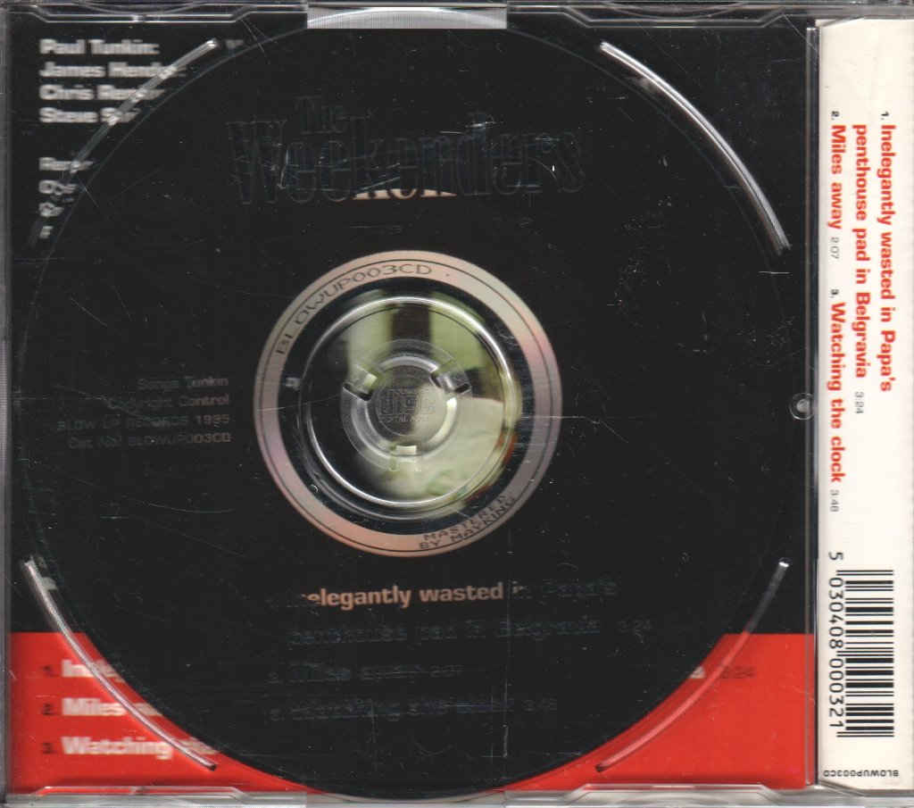 Weekenders - Inelegantly Wasted In Papas Penthouse Pad In Belgravia - Cd