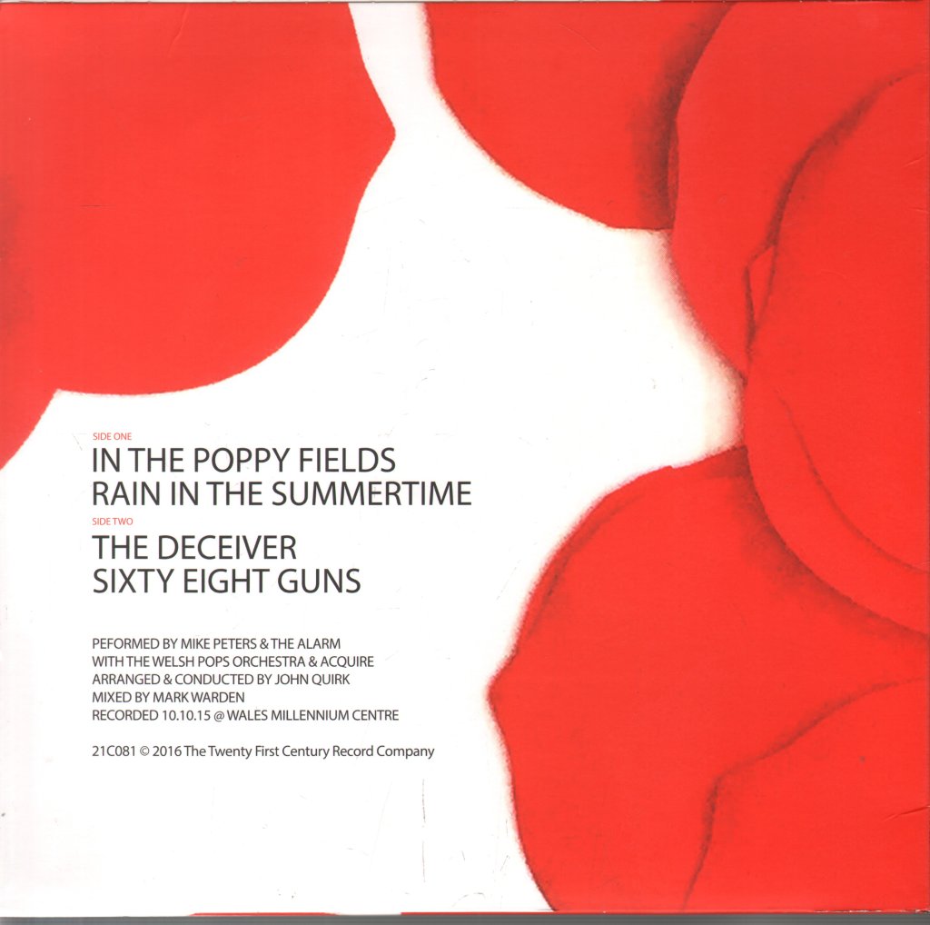 Mike Peters and the Alarm - In The Poppy Fields - 10 Inch