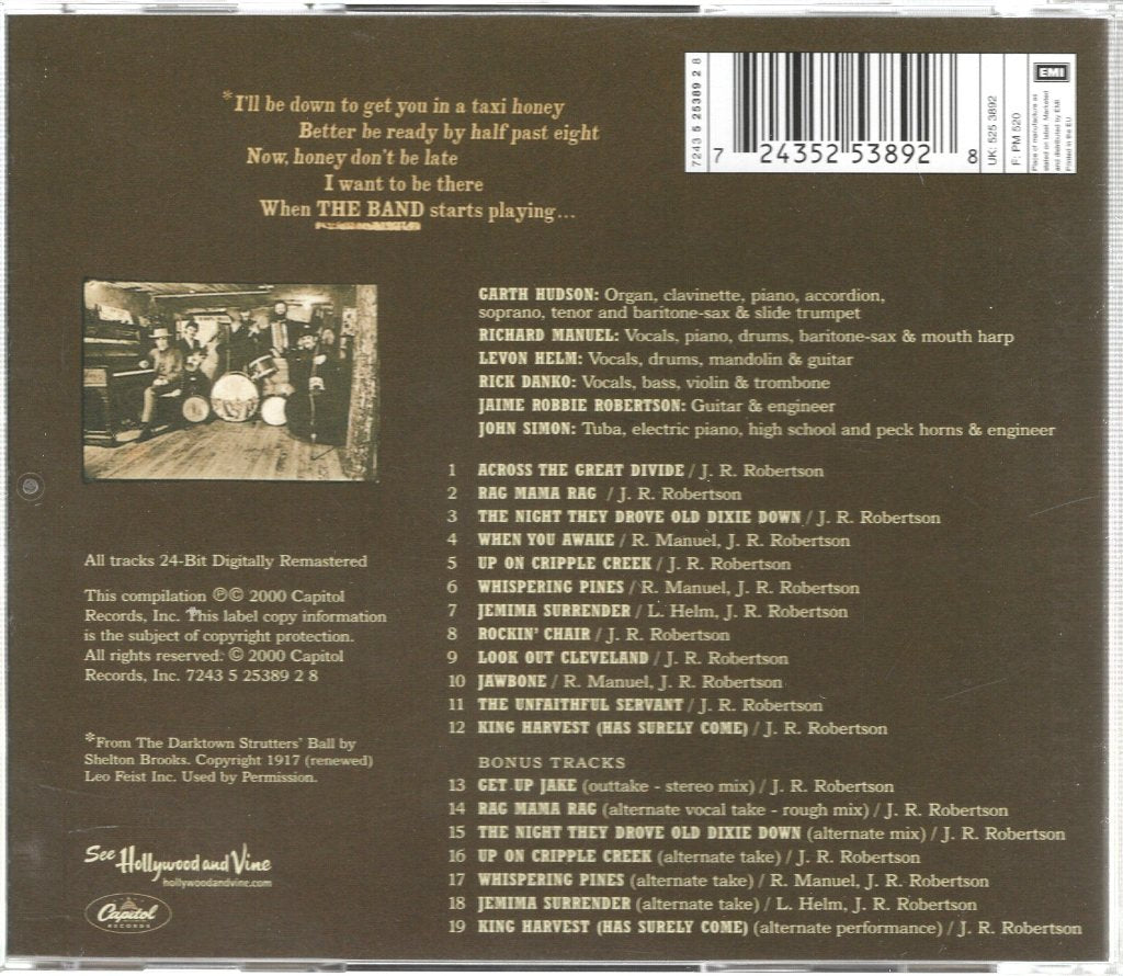 Band - Band - Cd