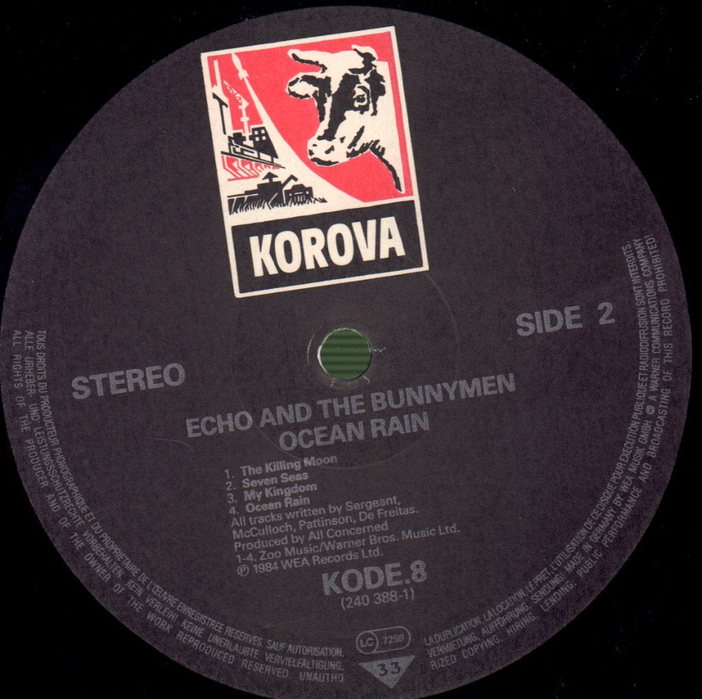 Echo And The Bunnymen - Ocean Rain - Lp