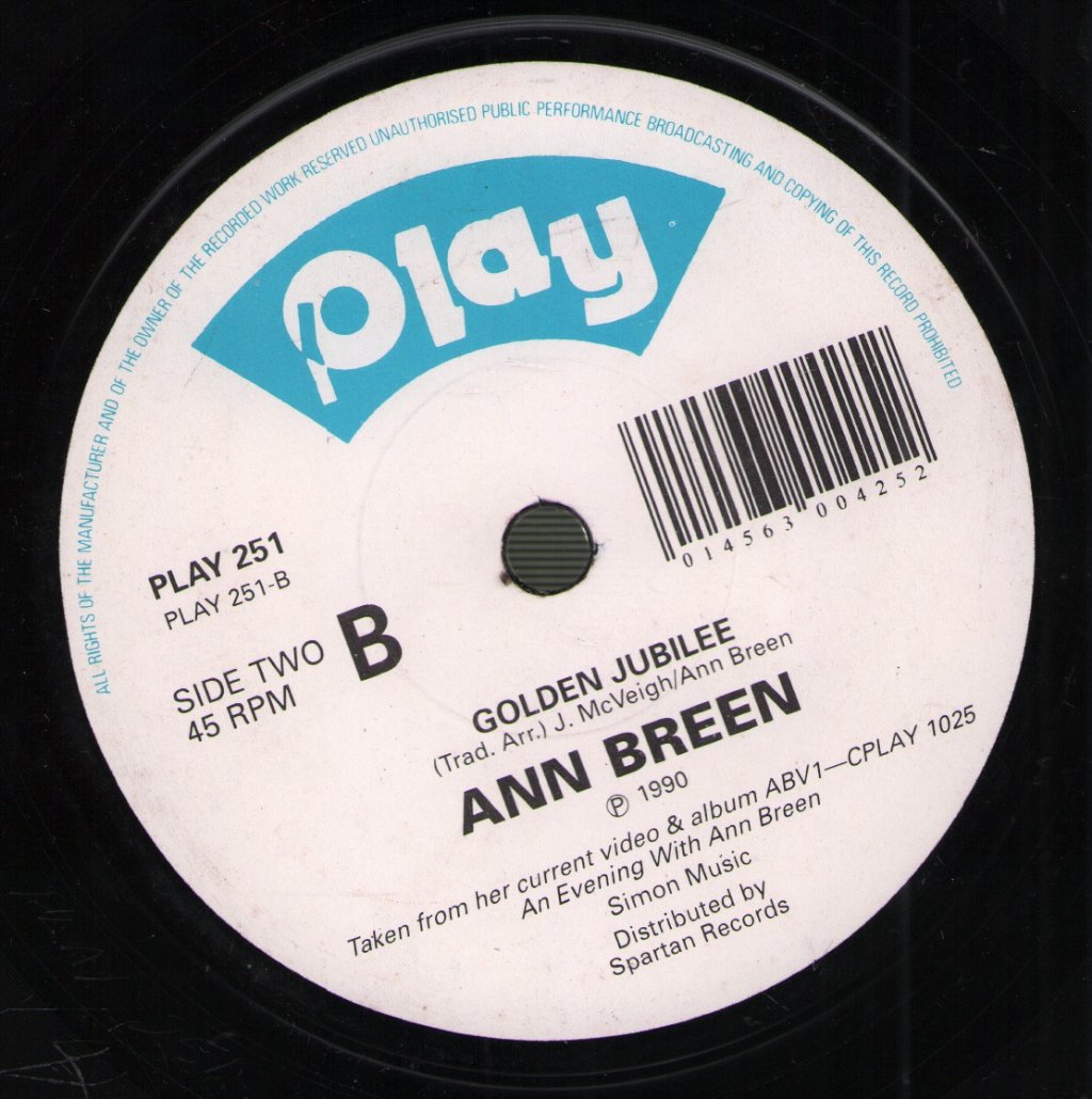 Ann Breen - If Those Lips Could Only Speak - 7 Inch
