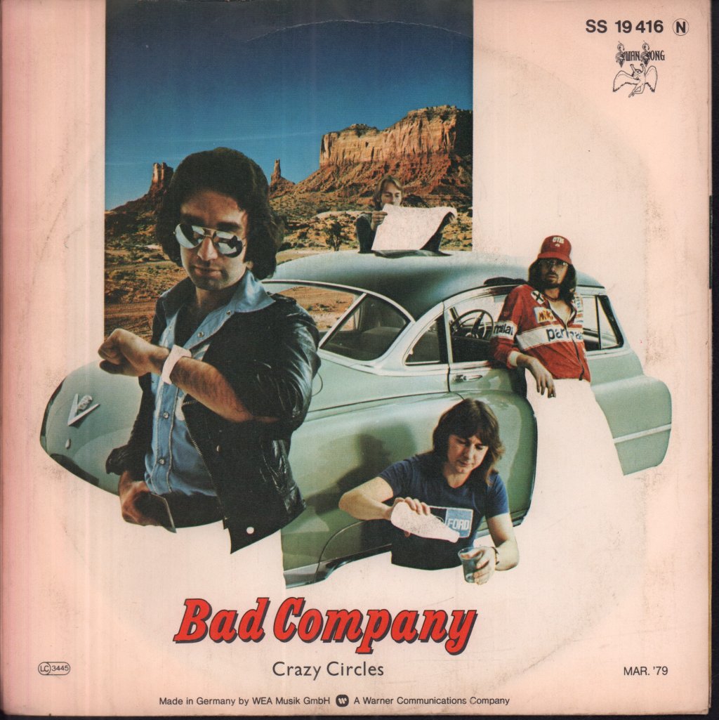 Bad Company (Rock Group) - Rock N Roll Fantasy - 7 Inch