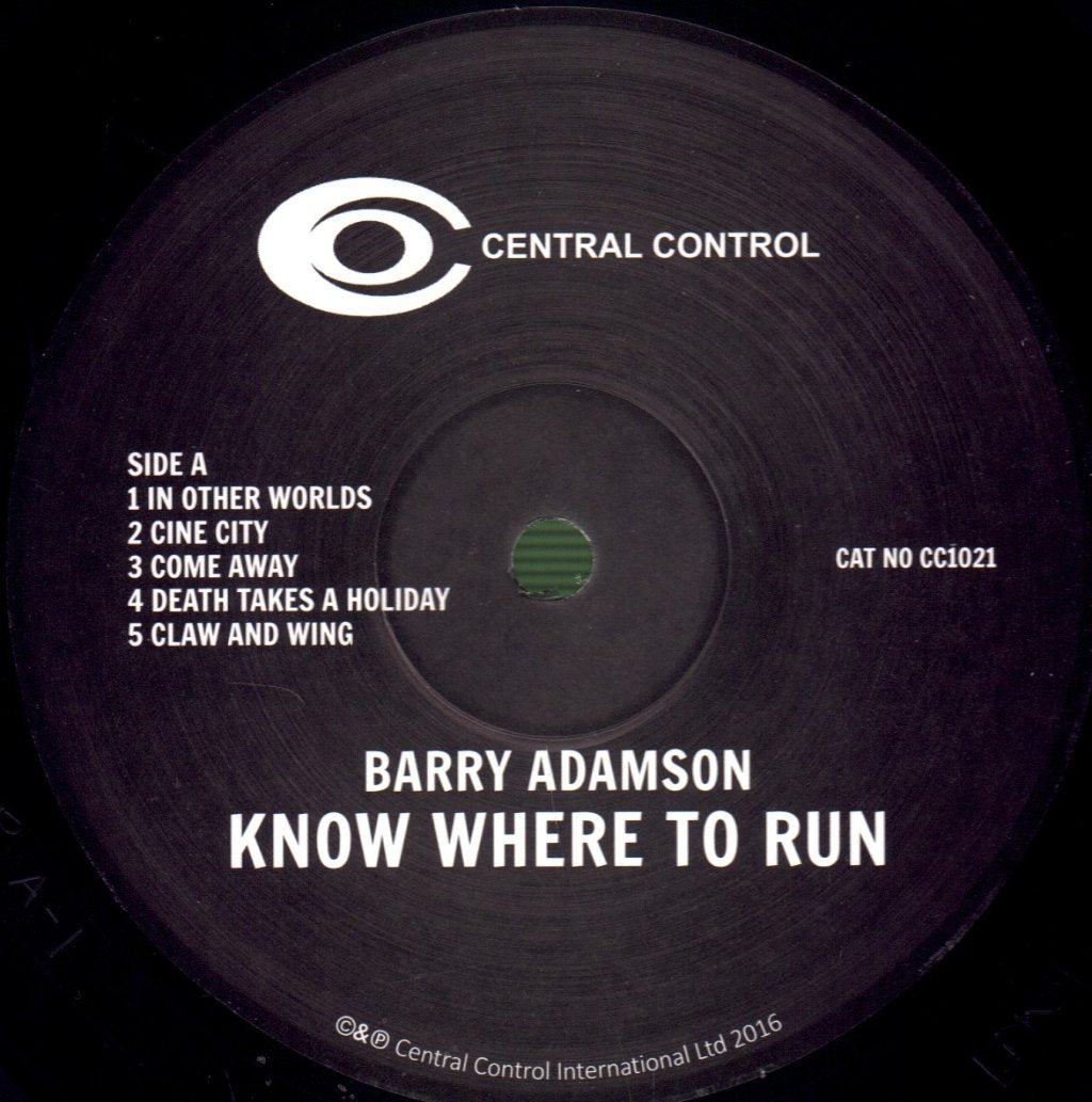 Barry Adamson - Know Where To Run - Lp