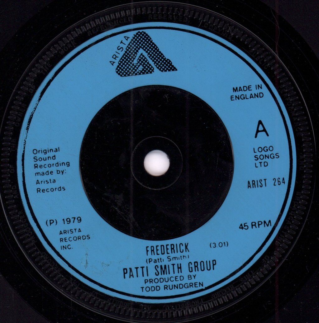 Patti Smith Group - Frederick - 7 Inch