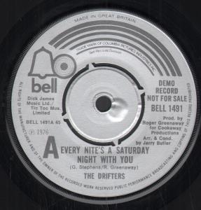 Drifters (Soul Group) - Every Nite's A Saturday Night With You - 7 Inch